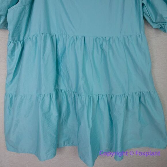 New! Eloquii Asymmetrical Neckline Trapeze Dress, size 28 - Picture 6 of 16
